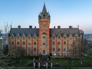 Gothic Building at Blue Hour