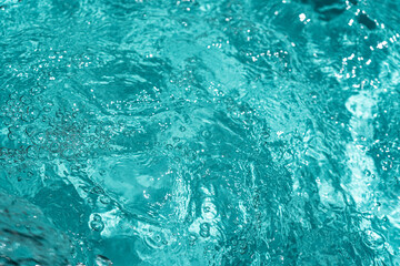 
turquoise water in motion
