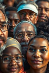 Diversity, Equity, Inclusion, Belonging, DEIB. Portrait of Diverse People in different Occupation, On his workplace, Confident, expressing determination and professionalism in a neutral background