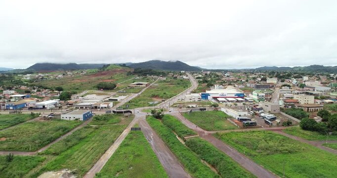 Cana&atilde; dos Caraj&aacute;s Par&aacute; Brazil, city, aerial drone image