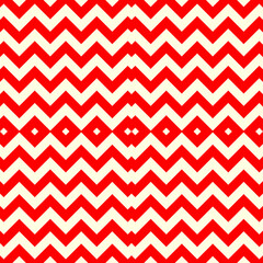 Optical ornament. Seamless pattern. Geometrical backdrop. Op art background. Geometric wallpaper. Modern motif. Digital paper. Linear textile print. Zigzag lines design. Abstract image. Vector work.