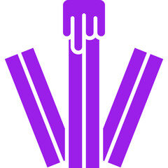 Churros icon single vector illustration