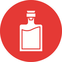 Orujo icon single vector illustration