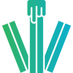 Churros icon single vector illustration