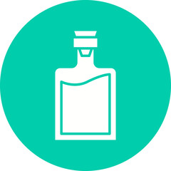 Orujo icon single vector illustration