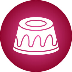 Gugelhupf icon single vector illustration