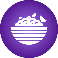 Coleslaw icon single vector illustration