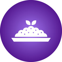 Risotto icon single vector illustration