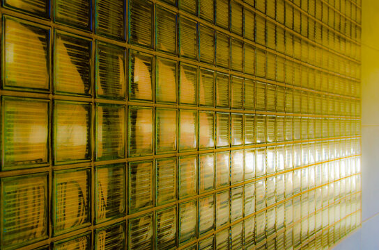 Abstract Architecture Glass Blocks