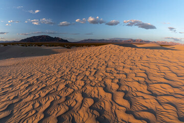 USA, California. Mojave Trails National Monument, Cadiz Dunes.