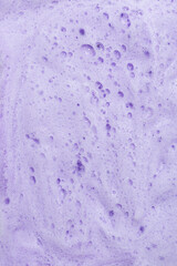 Multicolored foam texture