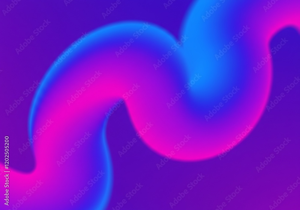 Aufkleber abstract blurred grainy gradient background texture. colorful digital grain dust soft noise effect p