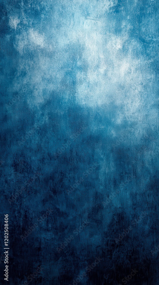 Aufkleber soft abstract blue background with gentle gradients and textures for digital designs. generative ai