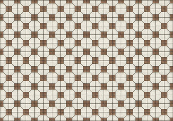 Hong Kong traditional vintage green pattern floor textured banner background
