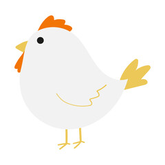 Cartoon chicken illustration