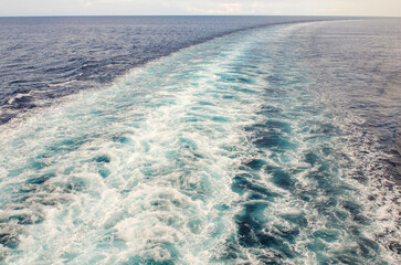 rear ship waves