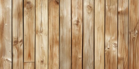 Fototapeta premium Seamless light brown wooden texture background