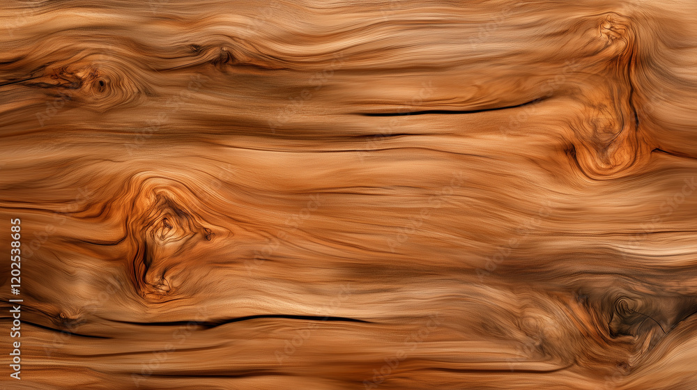 Poster a seamless pattern of finely textured wood planks, each displaying unique grain details and knots, c
