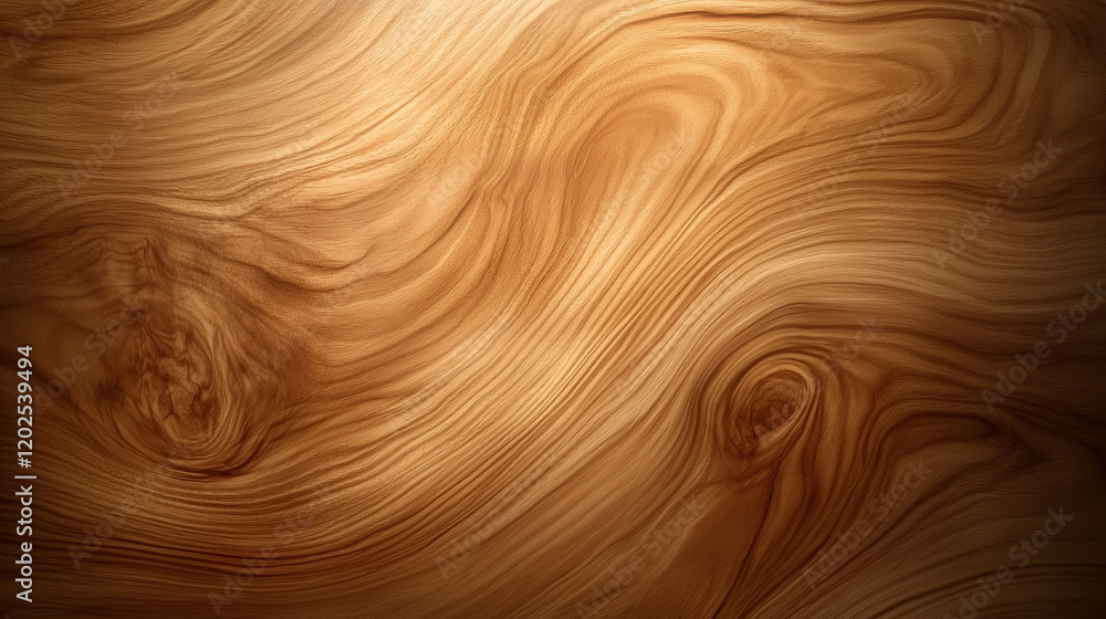 Poster a minimalist wood texture background featuring a high-resolution close-up of a single plank, with it