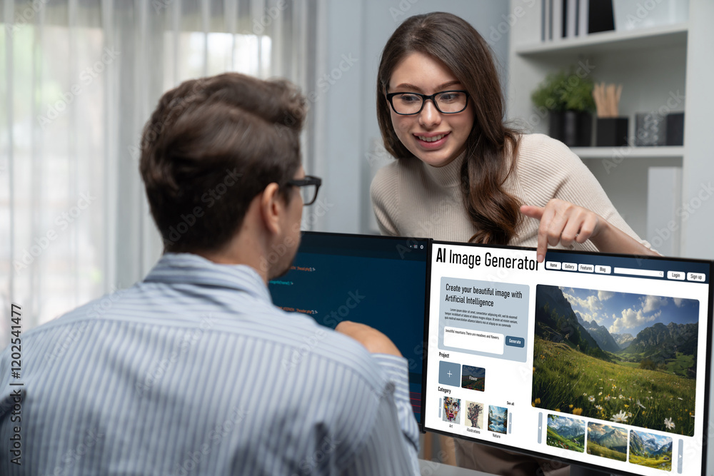 Fototapete ai image generator software provide picture to graphic designer and users by text prompt brisk with 