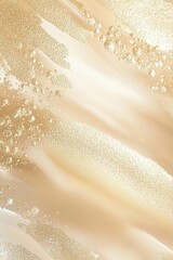 Abstract Gold Texture Wallpaper with Champagne and Rose Gold Metallic Swirls, Luxurious Glossy Design