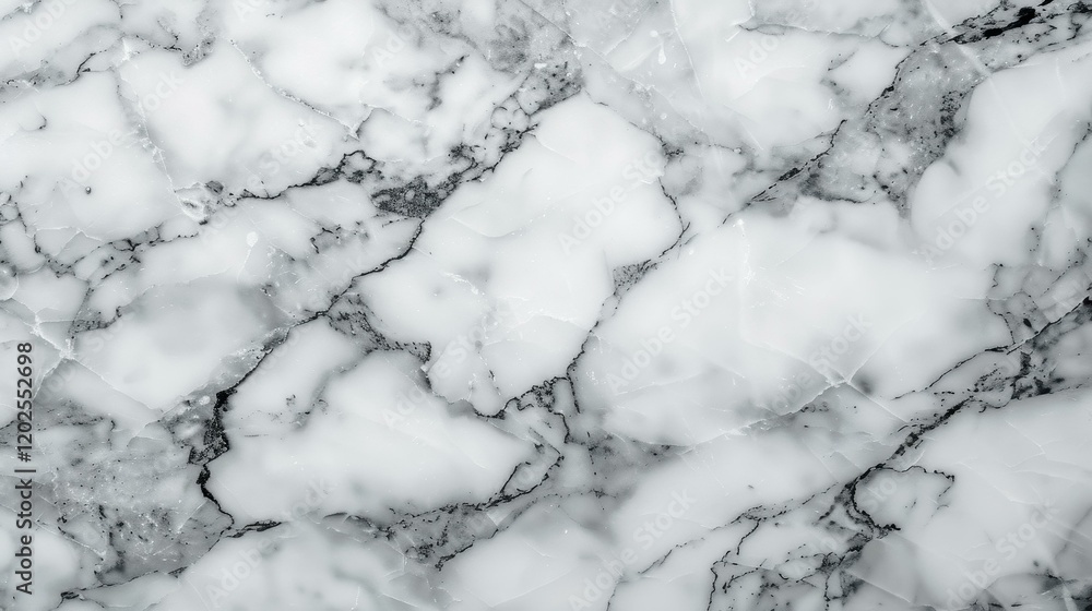 Poster elegant white marble seamless pattern, perfect for a backdrop or design project. timeless style for 