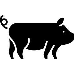 Farm Animal icon single vector illustration