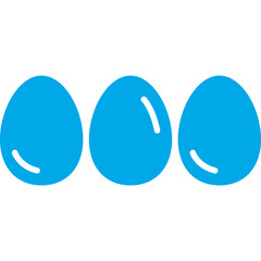 Eggs icon single vector illustration