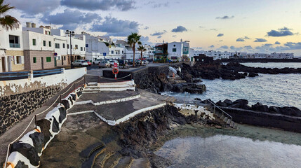 Punta Mujeres village, Lanzarote, Canary Islands, Spain, Europe