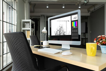 Architectural design modish software application for architect business and professional designer