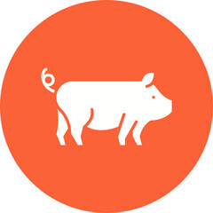 Farm Animal icon single vector illustration