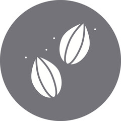 Seeds icon single vector illustration