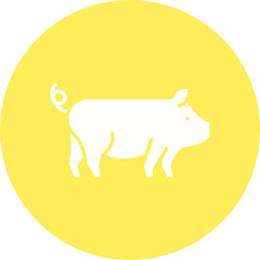 Farm Animal icon single vector illustration