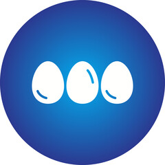 Eggs icon single vector illustration