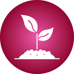 Sprouts icon single vector illustration