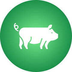 Farm Animal icon single vector illustration