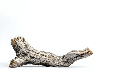 Fototapeta premium Strength in simplicity: isolated on a white background