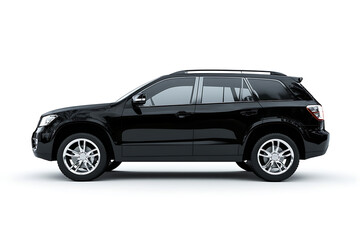 Fototapeta premium Suv car isolated on a white background