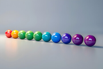 Visual Representation of Algebraic Properties of Natural Logarithms