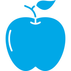 Apple icon single vector illustration