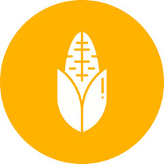 Corn icon single vector illustration