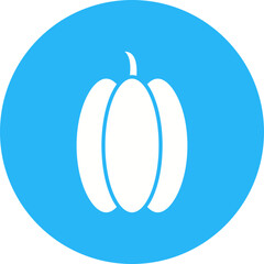 Carambola icon single vector illustration