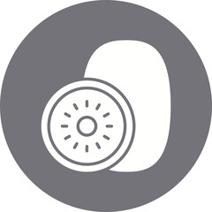 Kiwi icon single vector illustration