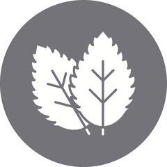 Spearmint icon single vector illustration