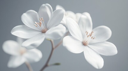 White blossoms bloom spring studio backdrop