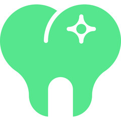 Teeth icon single vector illustration