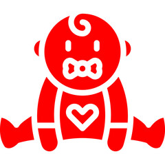 Baby icon single vector illustration