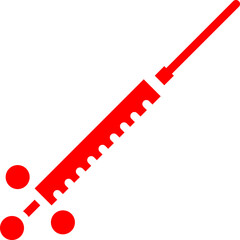 Dentist Tool II icon single vector illustration