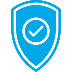 Shield icon single vector illustration