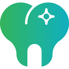 Teeth icon single vector illustration